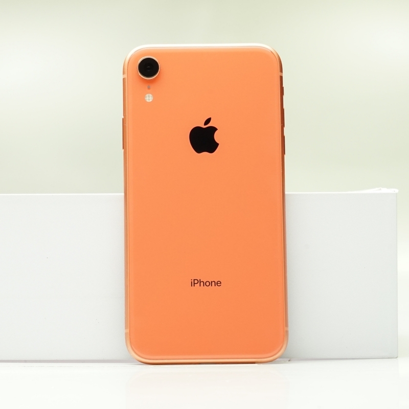 iPhone XR 128GB コーラル SIMフリー 訳あり品 ジャンク 中古本体 スマホ スマートフォン 白ロム