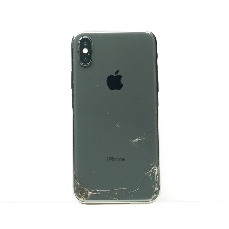 iPhone X 64GB スペースグレイ SIMフリー 訳あり品 ジャンク 中古本体 スマホ スマートフォン 白ロム