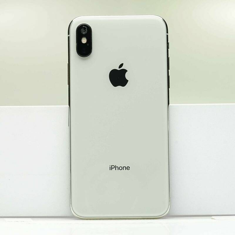 iPhone X 64GB シルバー SIMフリー 訳あり品 ジャンク 中古本体 スマホ スマートフォン 白ロム