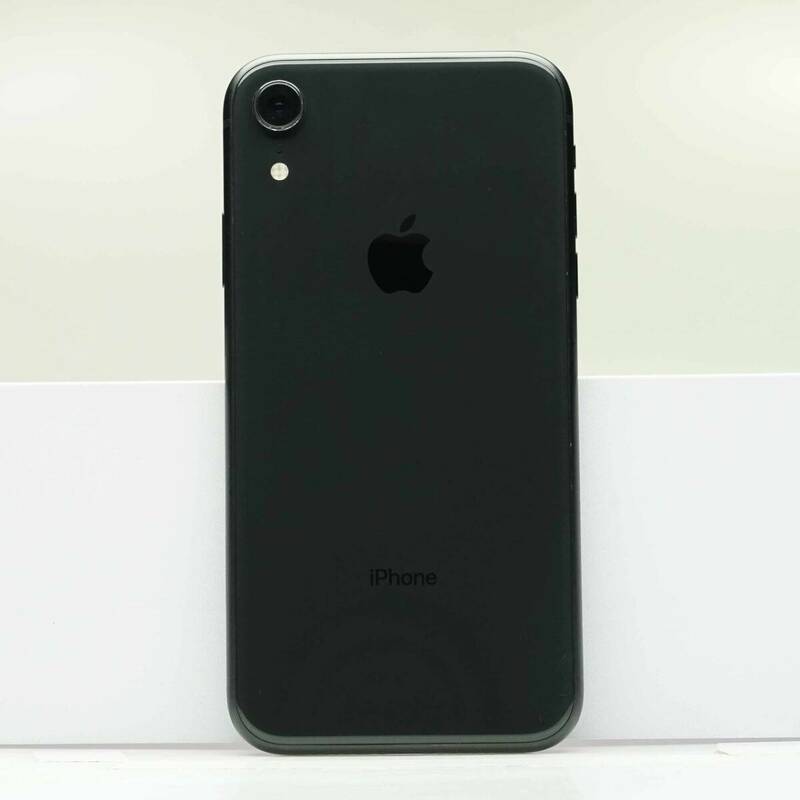 iPhone XR 128GB ブラック SIMフリー 訳あり品 ジャンク 中古本体 スマホ スマートフォン 白ロム