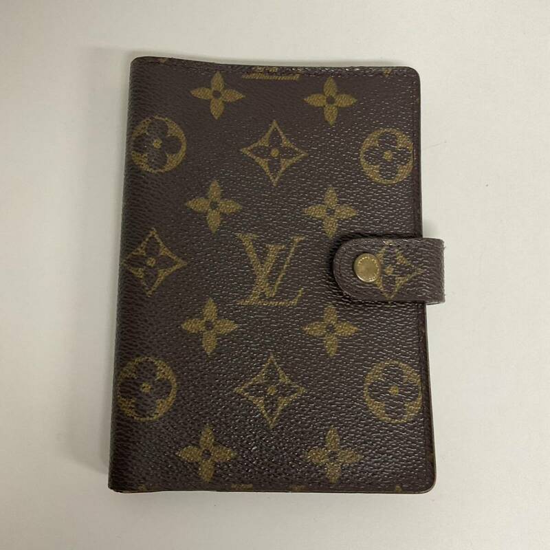 営NI031-60◆ LOUIS VUITTON ／ルイヴィトンアジェンダPM モノグラム 手帳カバー 