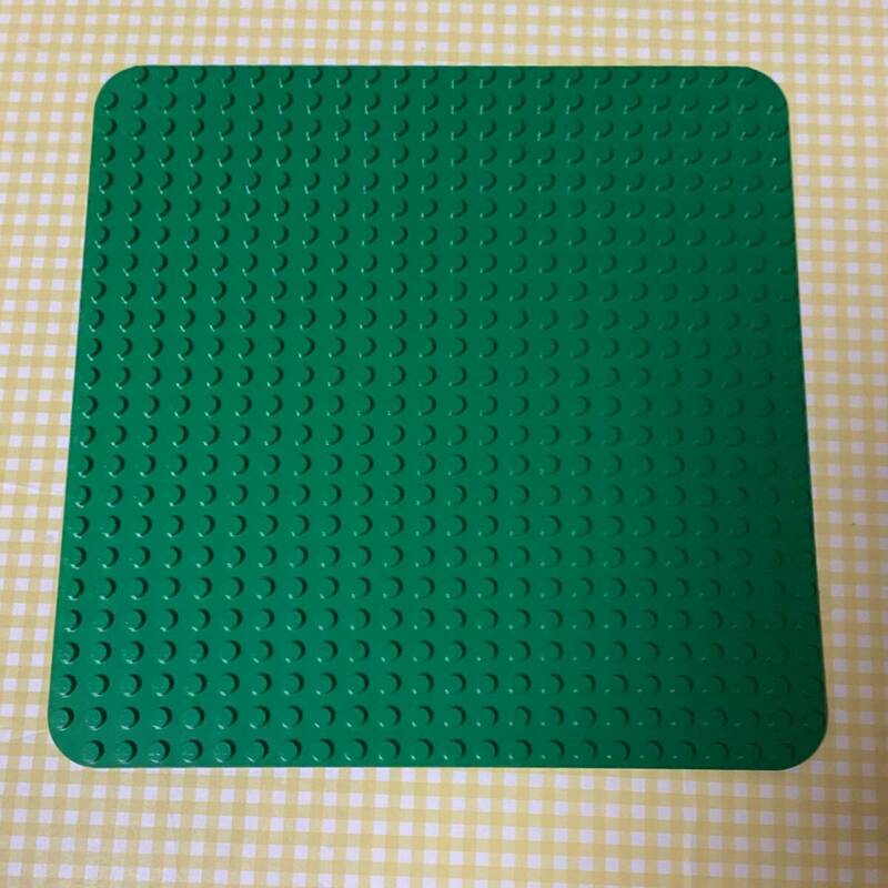 ☆6　レゴ　デュプロ　基礎版　緑色 24×24 ポッチ 　38ｃｍ角　4268　ベース　プレート　LEGO　duplo 　送510円～