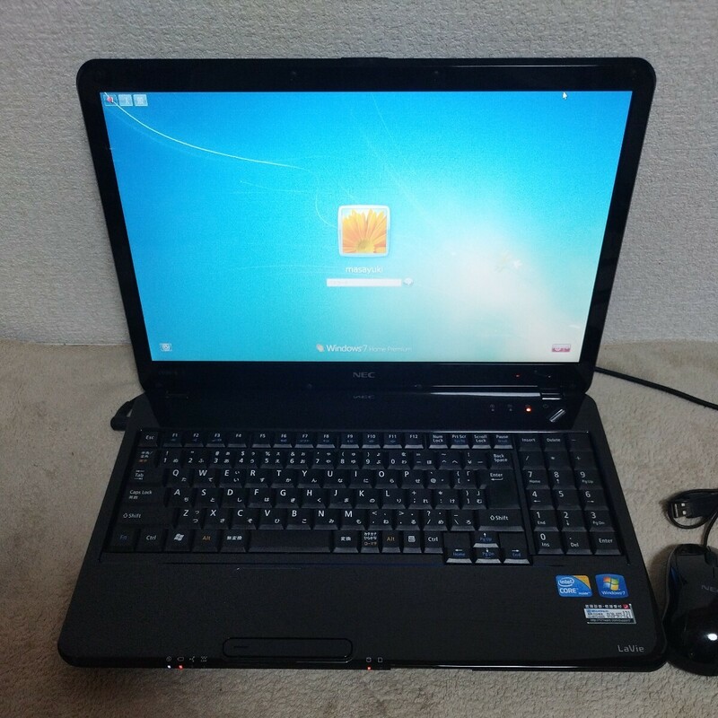 （M） NEC ノートPC Lavie LS550/B Corei5 ノートパソコン