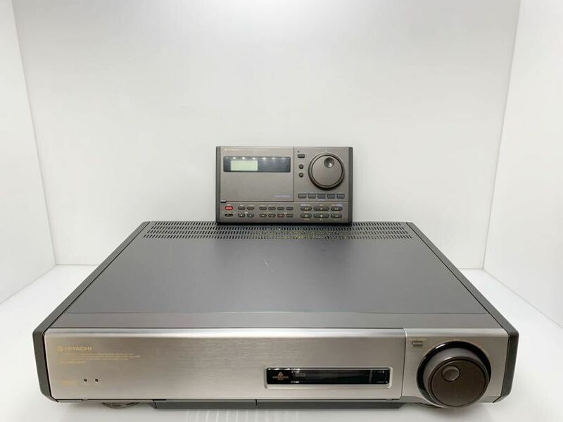 C3H3-061818 HITACHI 日立 VT-S730 ビデオテープレコーダー デッキ MASTACS Hi-Fi マスタックス リモコン付 VT-RMJ10 