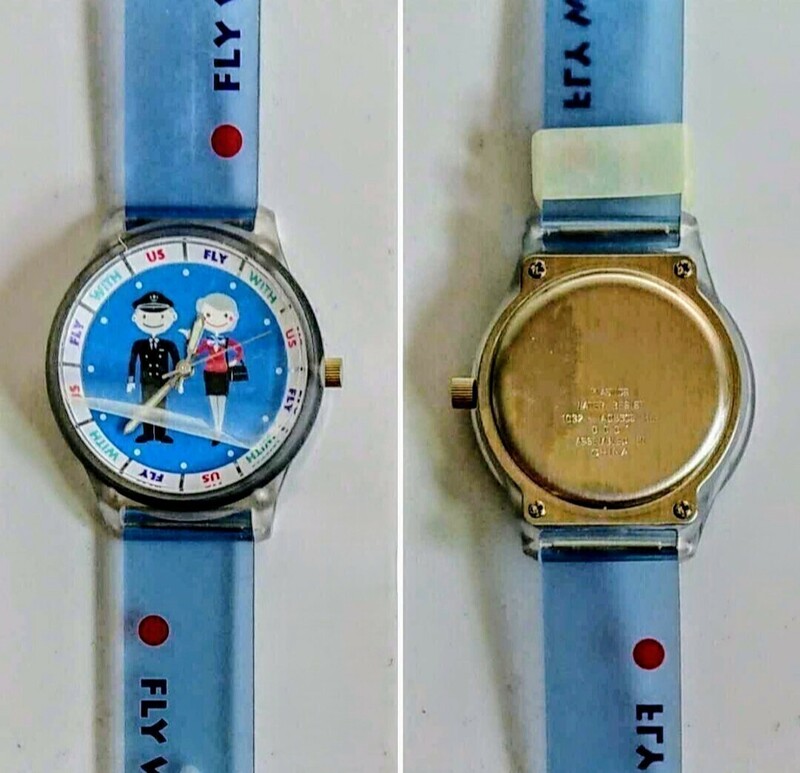 JEX JALエクスプレス 日本航空 系列 腕時計 CITIZEN シチズン 時計 取扱説明書付き