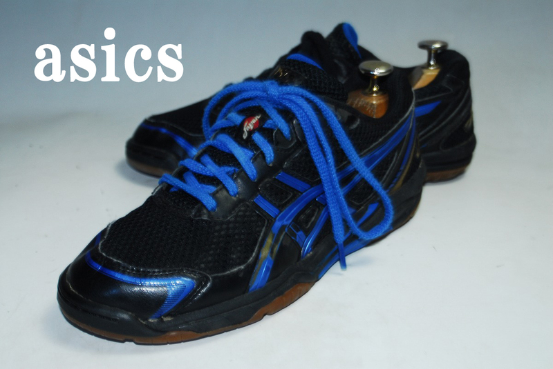 ◆DSC6857◆期間限定！驚愕の1000円即決！早い者勝ち！アシックス/ASICS◆黒/青/23.5㎝/ロー/存在感抜群！洗練されたデザイン！