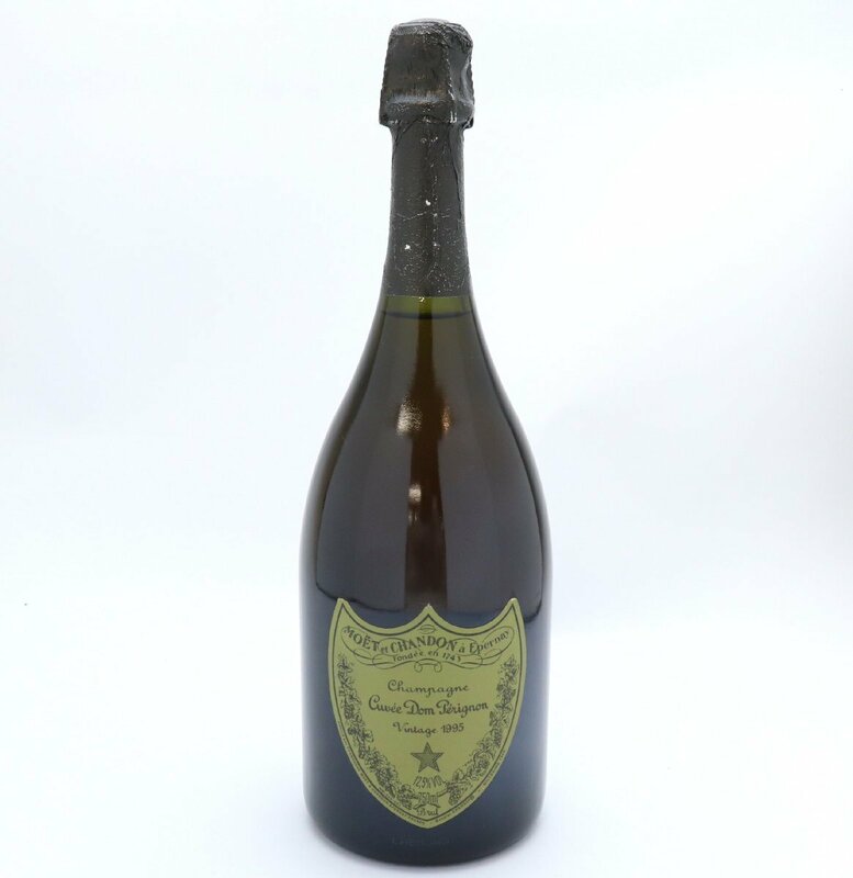 ドン・ペリ二ヨン ドンペリ 1995 白 12.5% 750ml やや栓フィルム破れあり シャンパン DOM PERIGNON/CHAMPAGNE◆おたからや【◎K-A70672-1】