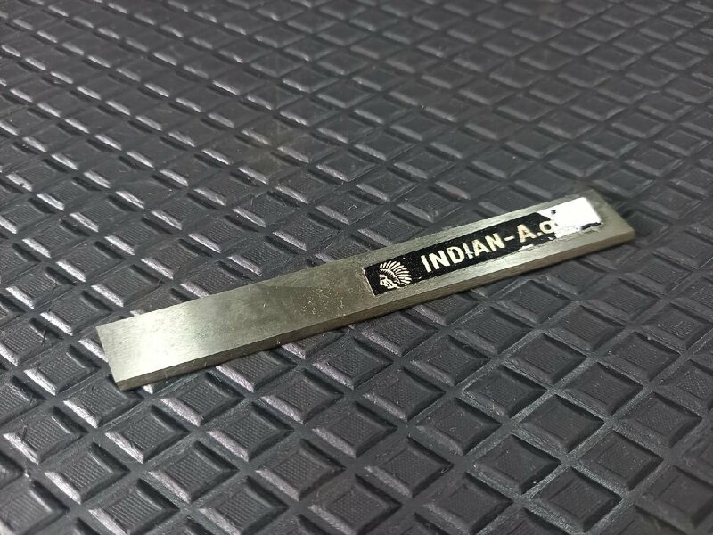 送185円 INDIAN　厚さ2㎜　#1　小サイズ　突っ切りバイト　ハイス　ステッキバイト ◆　突切バイト ヘールバイト ハイスバイト　完成バイ