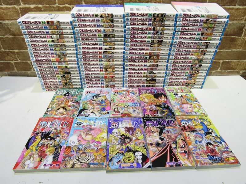 【未検品】ONE PIECE ワンピース 1 - 89巻 ＋107巻 まとめ売り 90冊 尾田栄一郎 少年ジャンプ 漫画 コミック 【1149mk】