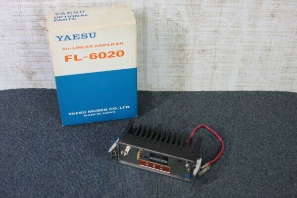 ∇29　YAESU ヤエス FL-6020 リニアアンプ 6m LINEAR AMPLIFIER 八重洲 FT-960MKⅡ用 10w