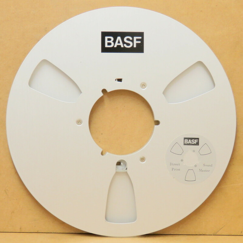 オープンリール用メタル空リール BASF 10号