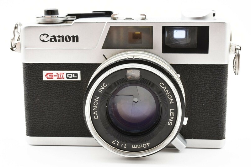 CANON キヤノン Canonet QL17 GIII 40mm f1.7 シルバー レンジファインダー フィルムカメラ