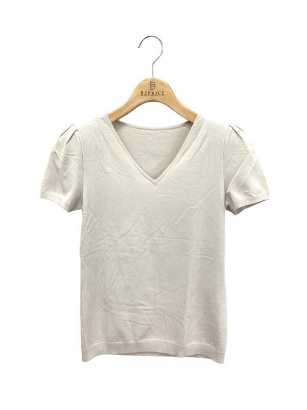 フォクシーブティック Knit Tops KOGAO T 38094 38 ベージュ ニットトップス IT4JGIIVK7Q8