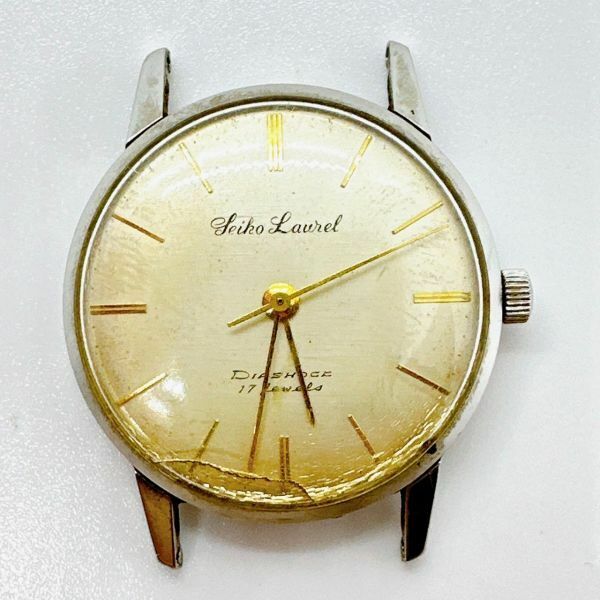 A2406-1-4 １円スタート 自動巻き　良品　稼働品　SEIKO　Laurel　セイコーローレル　アンティーク　メンズ腕時計　