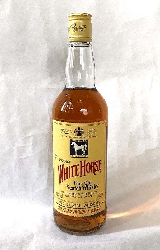 【新品未開栓 ホワイトホース ファインオールド　古酒　70年代】WHITE HORSE FINE OLD　特級 750ml 43% スコッチウイスキー