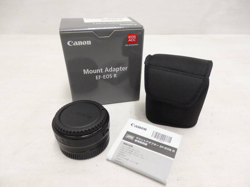 kd45) Canon Mount Adapter マウントアダプター EF-EOS R 中古