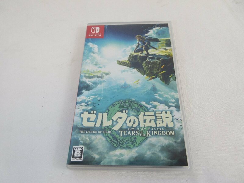 ☆980円スタート☆Nintendo Switch用 ゼルダの伝説 TEARS OF THE KINGDOM / ティアキン / スイッチ / ゼル伝 / 名古屋発6-36△