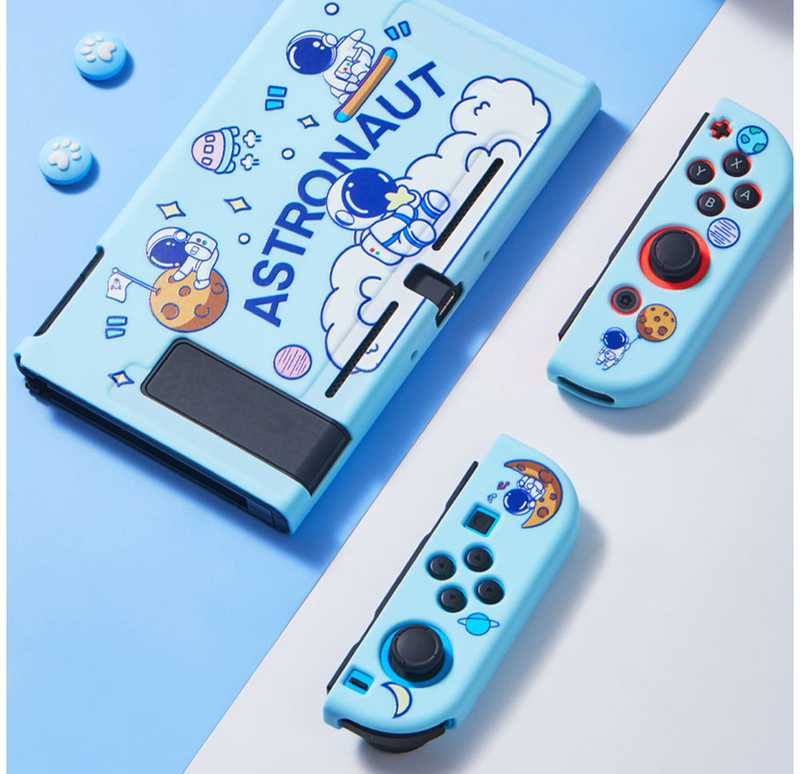 Nintendo switch カバー　ケース 任天堂　スイッチ 保護カバー tpu 宇宙人　ソフトカバー　5