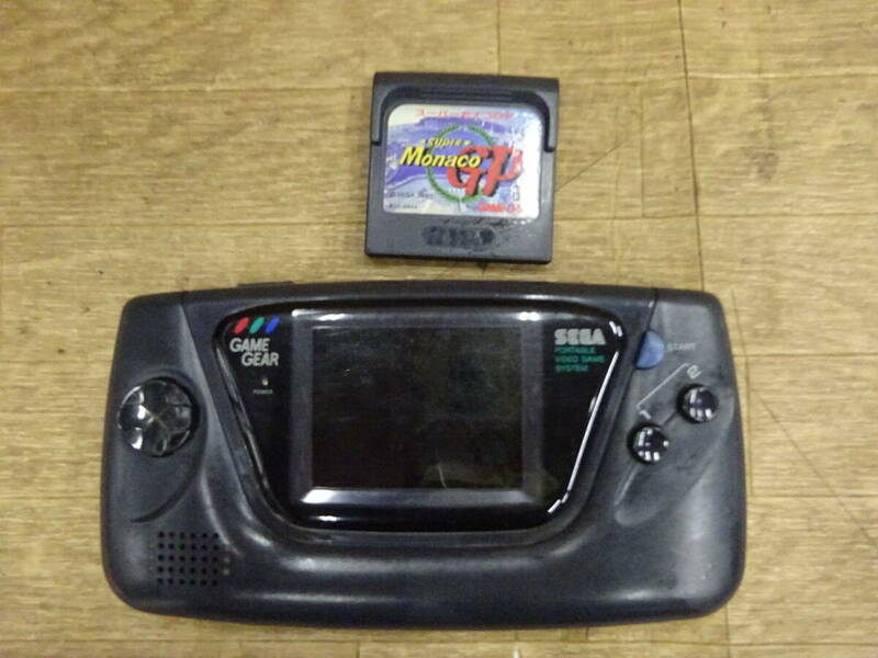 １４６９，SEGA　ゲームギア　HGG-3210とソフト１枚　前橋市から