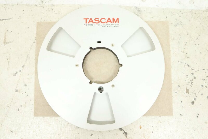 TEAC TASCAM RE-1013 オープンリールテープ 1/2インチ幅 メタルリール 空リール