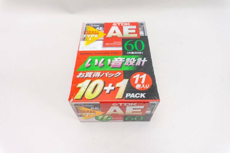 TDK カセットテープ AEー60X11F 11本セット