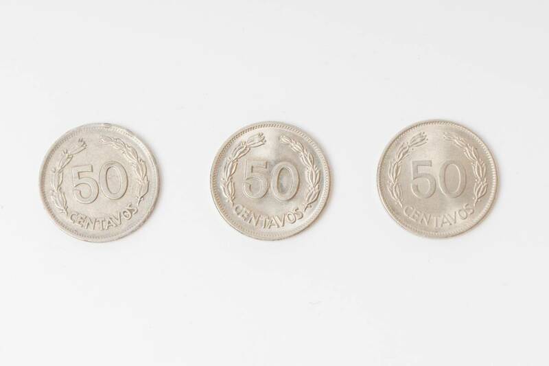 50 CENTAVOS ECUADOR 古銭 硬貨 外国コイン 貨幣