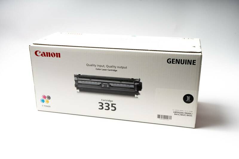 未使用 新品未開封 Canon レーザーカートリッジ 335 ブラック