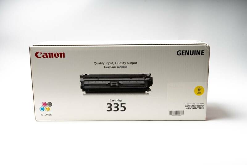 未使用 新品未開封 Canon レーザーカートリッジ 335 イエロー