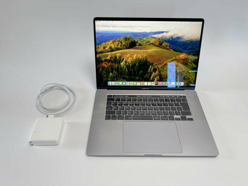 Macbook Pro 16インチ 2019年 スペースグレイ i7　2.6GHz 6コア 16GB 512GB