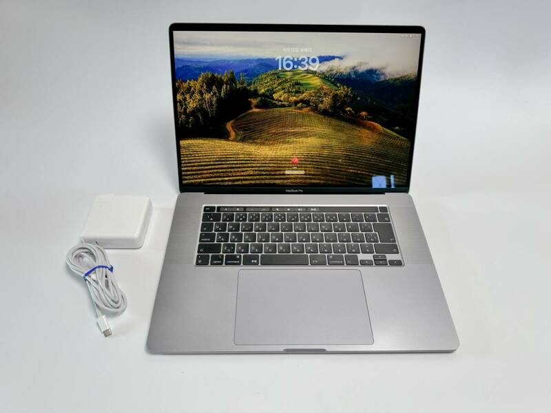 Macbook Pro 16インチ 2019年モデル スペースグレイ i7 2.6GHz 6コア 16GB 512GB