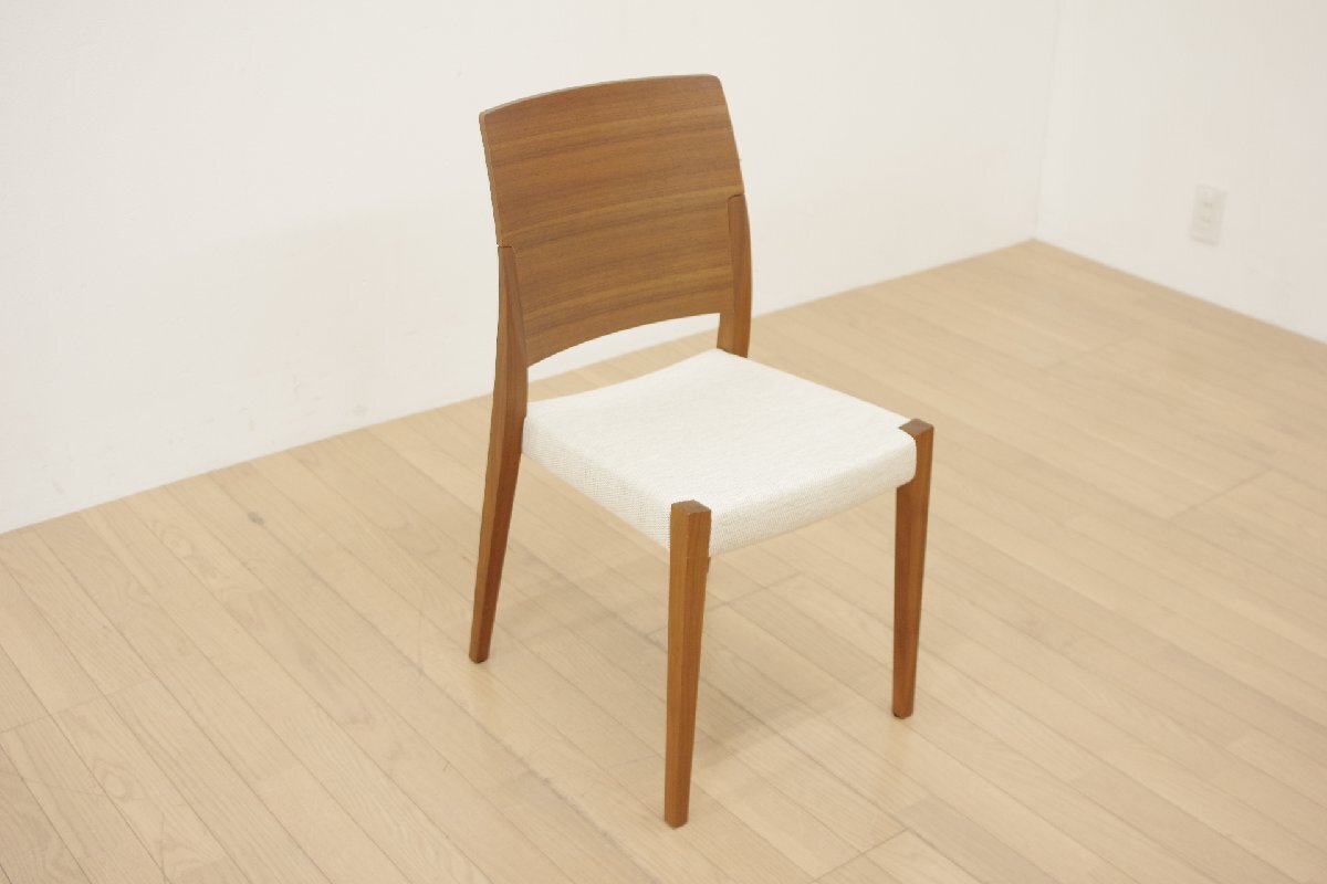 展示品 美品 arflex アルフレックス SPUNTINO スプンティーノ ダイニングチェア ウォールナット モダン シンプル 食卓椅子 イス A
