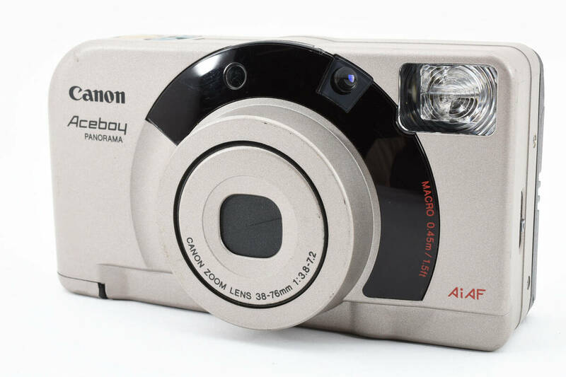 ★実写済・完動品★キヤノン CANON Aceboy PANORAMA シルバー 希少