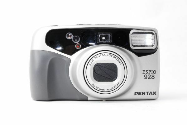 ★極上美品★ ペンタックス PENTAX ESPIO 928 シルバー コンパクトフィルムカメラ #M10040050