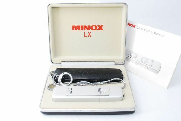 ★希少品★ ミノックス MINOX LX シルバー 小型フィルムカメラ ★元箱付き★ #M44120150