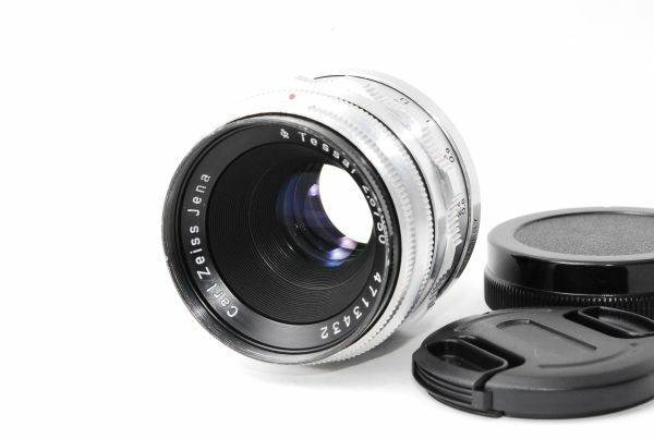 ★良品★ カールツァイス Carl Zeiss Jena Tessar 50mm F2.8 M42マウント #M80160170