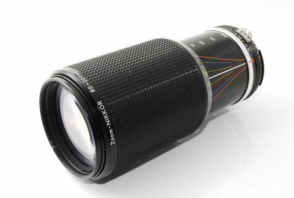 ★極上美品★ ニコン NIKON Ai-S ZOOM-NIKKOR 80-200mm F4 オールドレンズ #M97096120