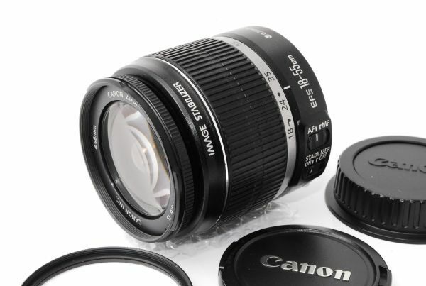 ★極上美品★ キヤノン CANON EF-S 18-55mm F3.5-5.6 IS #M92050055