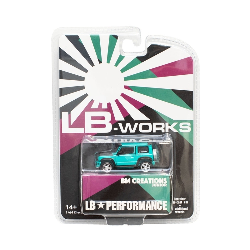 LBWK 1/64 BMC lb-nation G-MINI GlitterGreen 品番MC72-GN