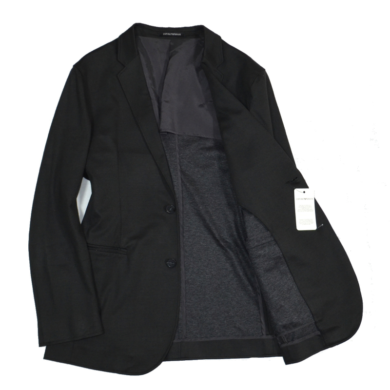 未使用品 新品級 薄手 快適ジャージー素材 ジョルジオアルマーニジャパン取り扱い ARMANI アルマーニ テーラードジャケット size 48 メンズ