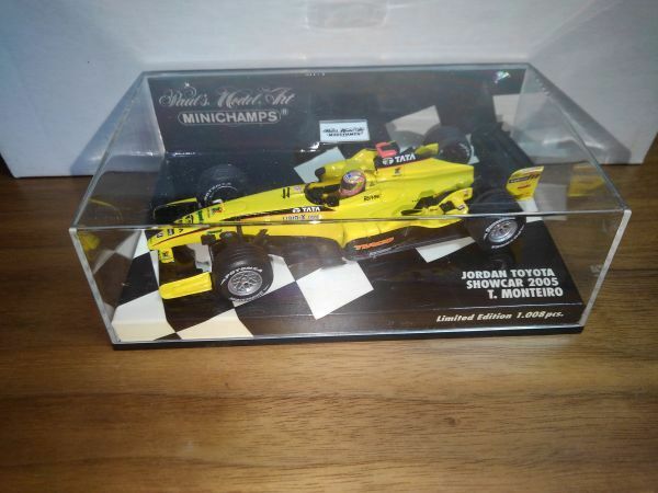 新品未開封 ミニチャンプス 1/43 ミニカー T.Monteiro ジョーダン トヨタ ショーカー モンテイロ 2005 400050089