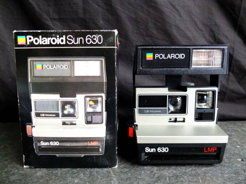 未使用 ストック品 Polaroid Sun 630 元箱 取説 タグ付き