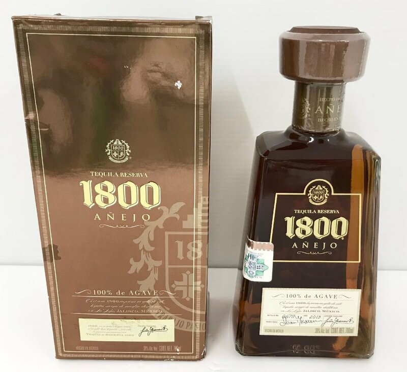 【rmm】未開栓 ANEJO DESDE 1800 アネホ テキーラ 箱付き 700ml 38% 古酒＊同梱不可