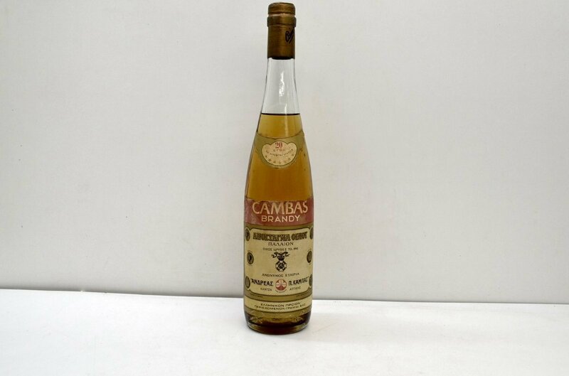 【rmm1】1円～ 未開栓 CAMBAS カンバス 20年 ブランデー 640ml ＊同梱不可