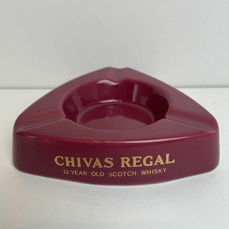 chivasregal シーバスリーガル　灰皿　喫煙具　喫煙グッズ　雑貨　ウイスキー レトロ　ヴィンテージ　陶器 撮影小物