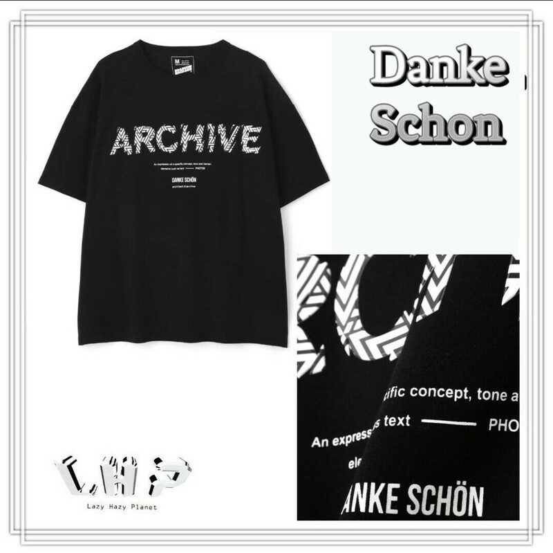 新品 LHP DankeSchon×A4A ダンケシェーン エーフォーエー トップス Tシャツ ユニセックス