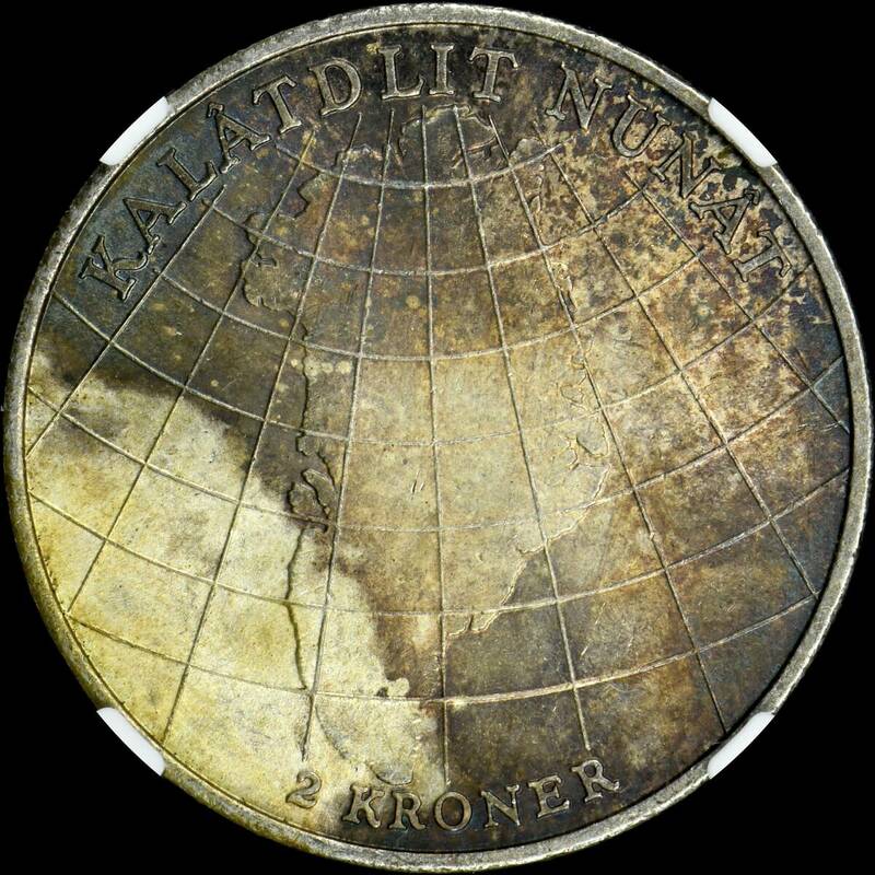 ★日終 【NGC MS62】1953N S デンマーク王国 2K銀貨 結核キャンペーン 未使用 //世界コイン 古銭 貨幣 硬貨【決済期限火曜日】