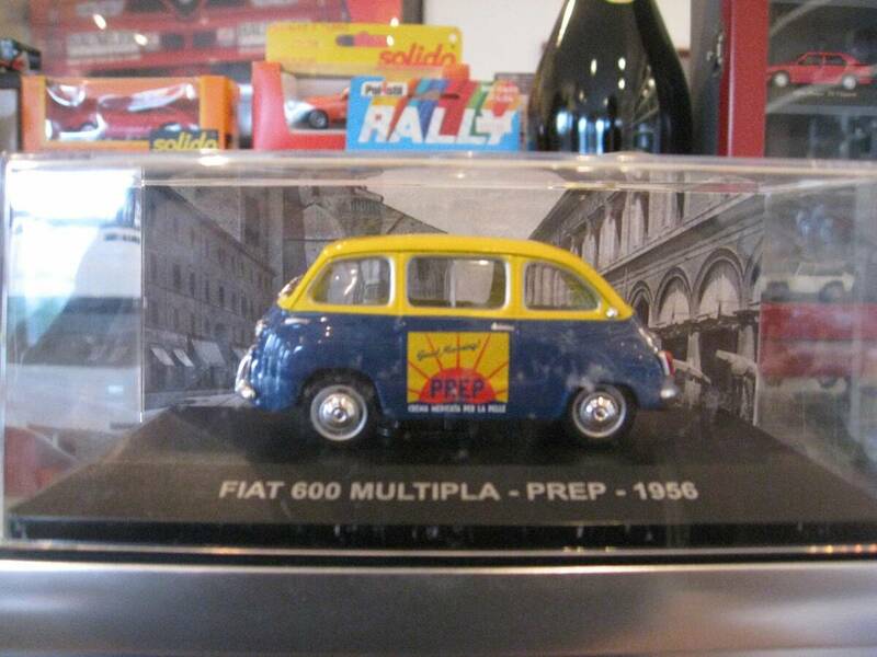 ★海外販売品アトラス1/43FIATフォアット600ムルティプラ-PREP 1956★