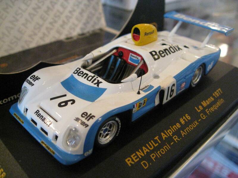 ★絶版IXO1/43ルノーアルピーヌ#16 ルマン1977 D.Pironi-R.Arnoux-G.Frequelin★Bendix