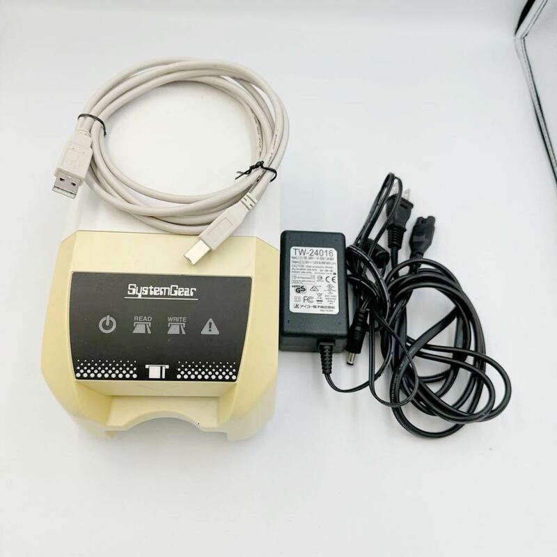 *美品/通電ok SystemGear　磁気カードリーダーライター　PDC-210-000-U5　ACアダプタ付き 箱あり