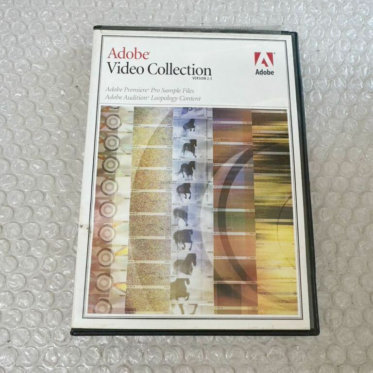 *Adobe Video Collection VERSION 2.5 CD2枚：adobe premiere pro sample files + adobe audition loopology content